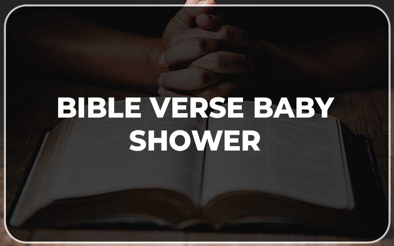 Bible Verse Baby Shower