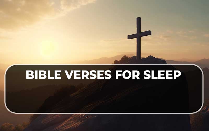 Bible Verses For Sleep